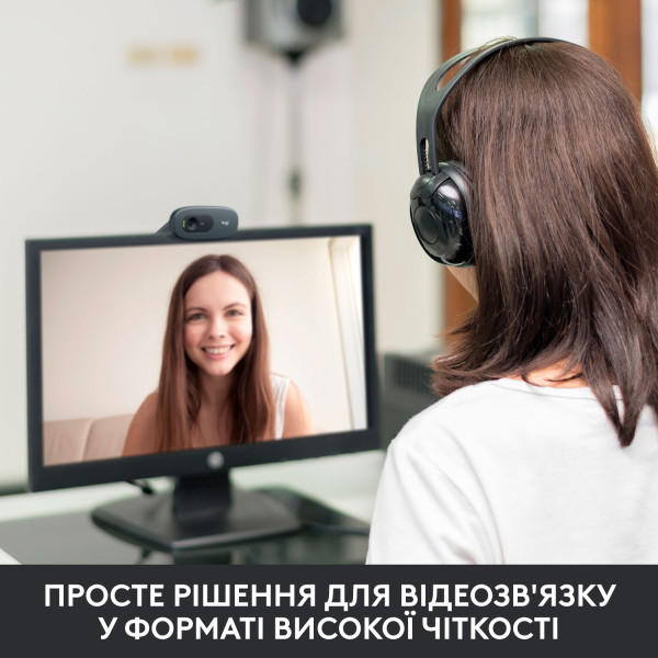Веб-камера Logitech HD Webcam C270 (960-001063) (UA)  Фото №0
