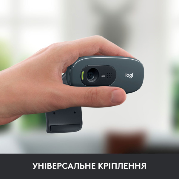 Веб-камера Logitech HD Webcam C270 (960-001063) (UA)  Фото №3