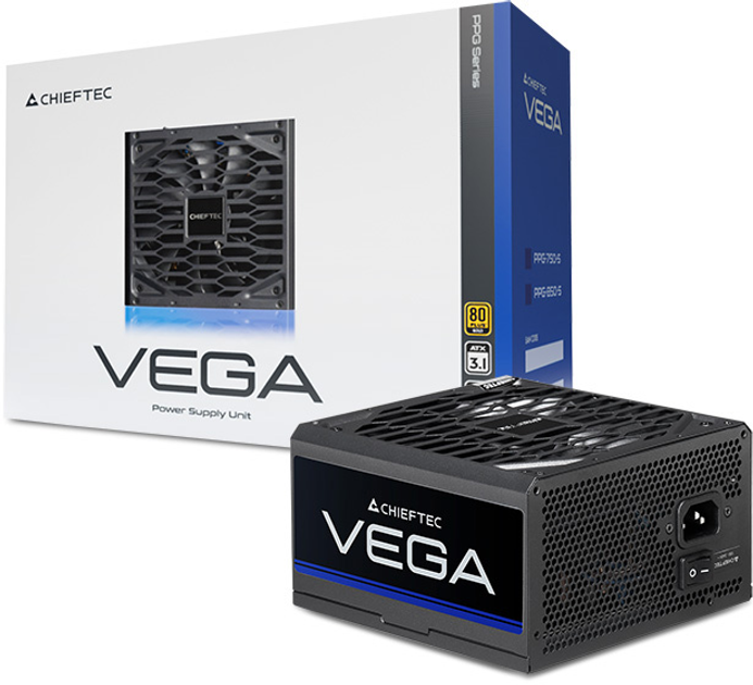Блок питания Chieftec Vega 750W (PPG-750-S) (UA)  Фото №5