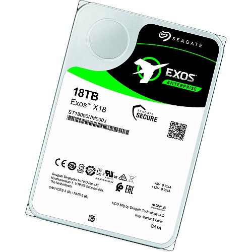 Жорсткий диск Seagate Exos X18 18 TB (ST18000NM000J) (UA)  Фото №1