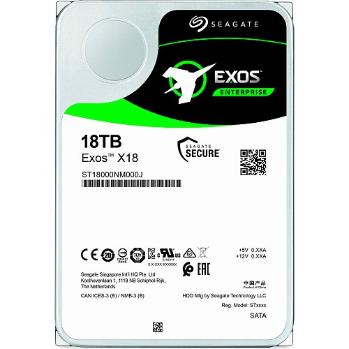 Жорсткий диск Seagate Exos X18 18 TB (ST18000NM000J) (UA)