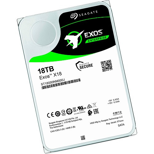 Жорсткий диск Seagate Exos X18 18 TB (ST18000NM000J) (UA)  Фото №0