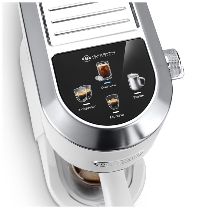 Ріжкова кавоварка еспресо Delonghi Dedica Duo EC 890.WI  Фото №1