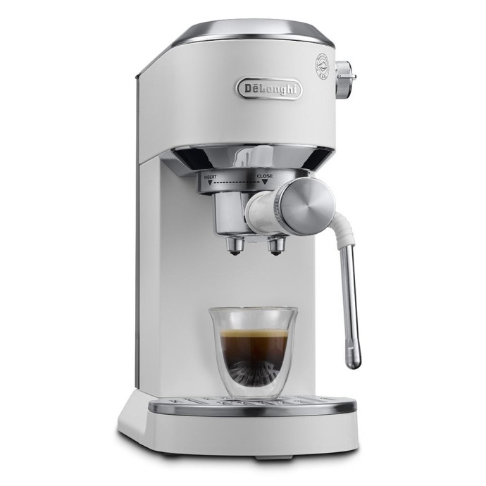 Ріжкова кавоварка еспресо Delonghi Dedica Duo EC 890.WI  Фото №2