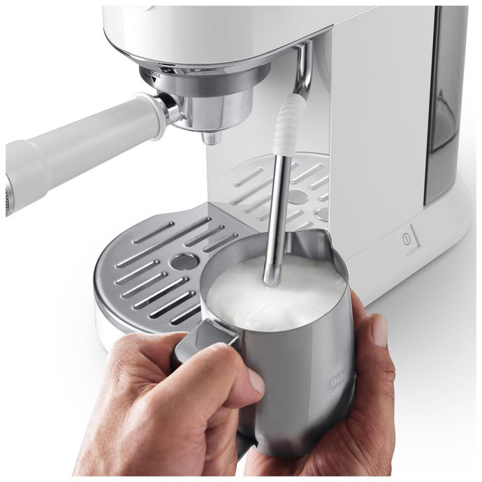 Ріжкова кавоварка еспресо Delonghi Dedica Duo EC 890.WI  Фото №5